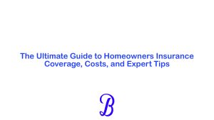 Homeowners Insurance