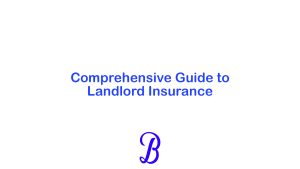 Landlord Insurance